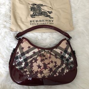 SOLD Burberry Nova Check Limited Edition Star Hobo